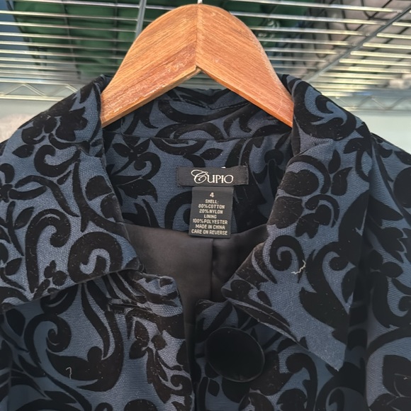 GIRLS CROPPED BLAZER TEXTURED - Picture 3 of 5